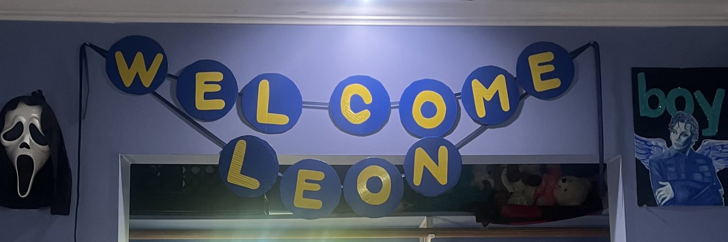 Tummy Ache Leon 🩵✨ banner