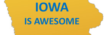 Iowa Is Awesome banner