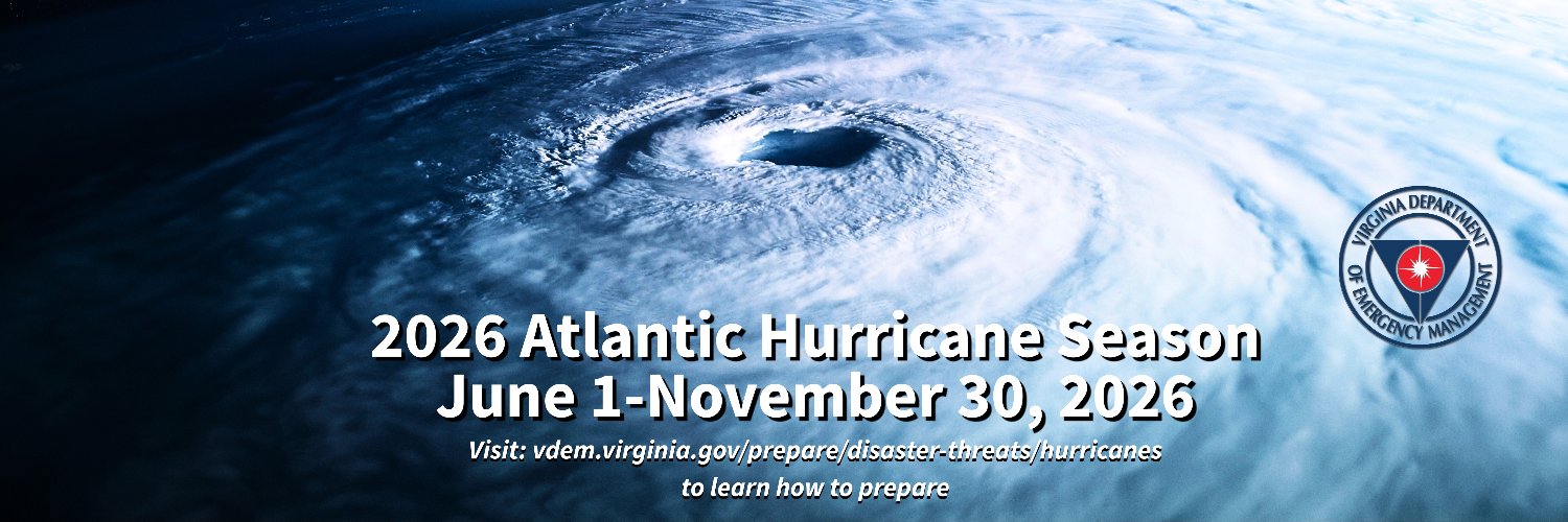 Virginia Department of Emergency Management banner