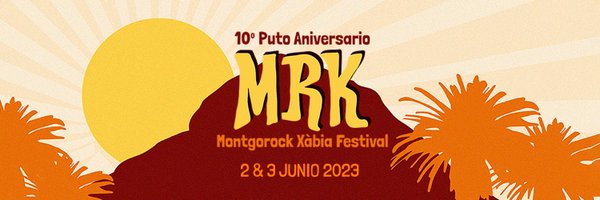 Montgorock Xàbia Festival Profile Banner