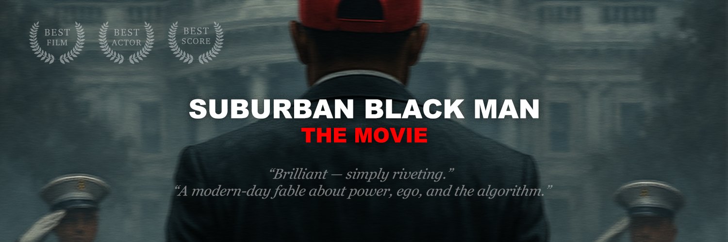Suburban Black Man 🇺🇸 banner