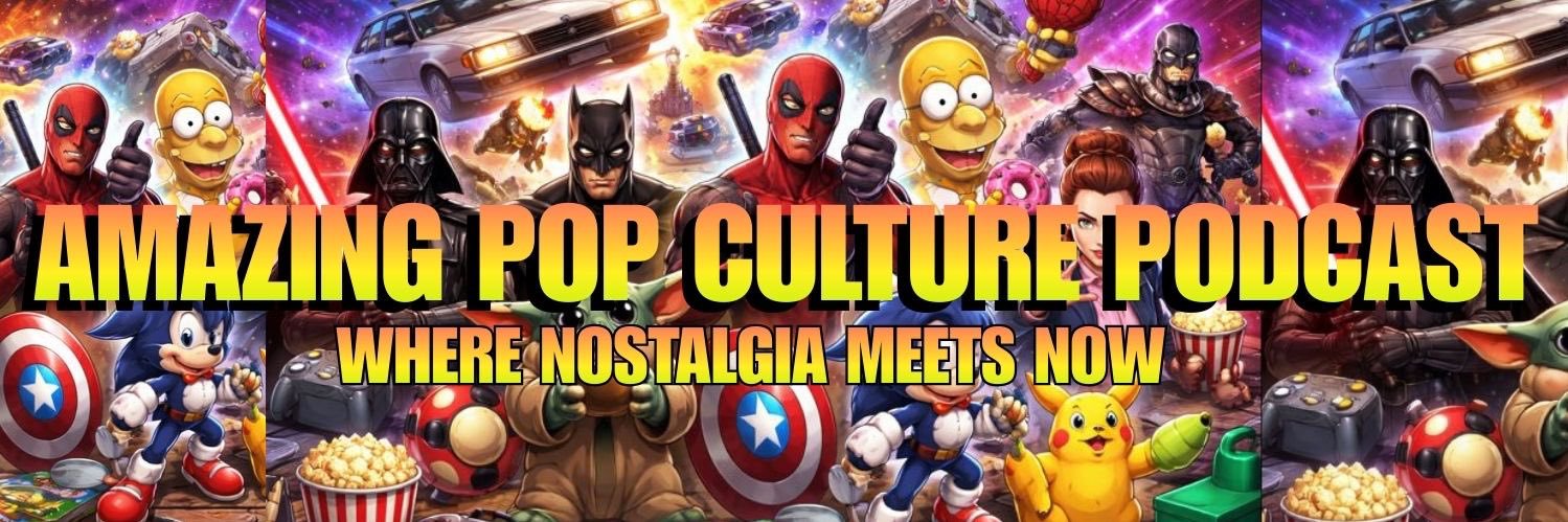Amazing Pop Culture Podcast banner