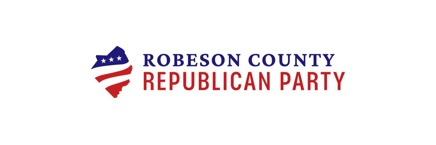 Robeson County Republican Party's banner