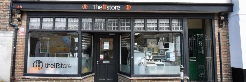 The iT Store banner