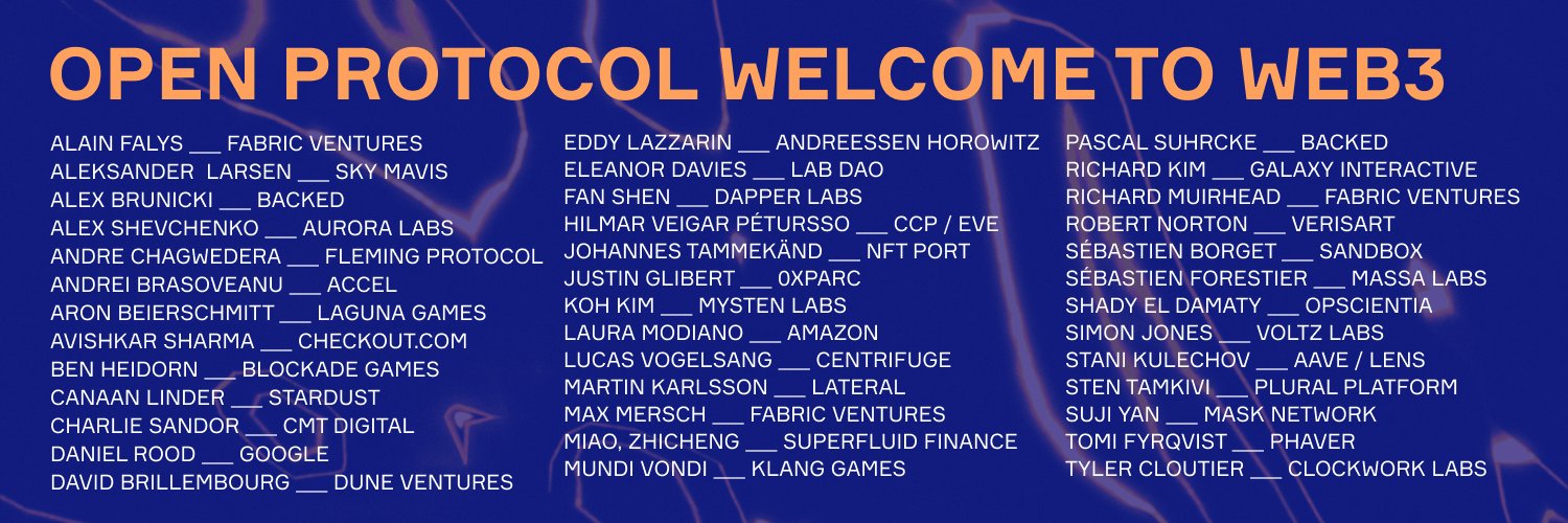 Open Protocol banner