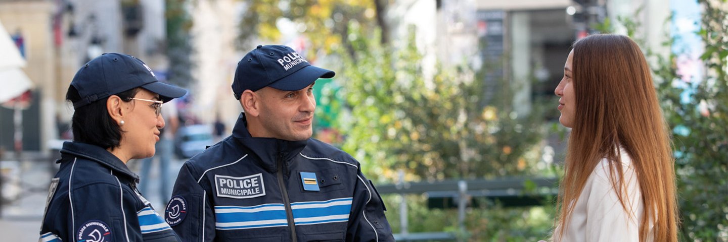 Police Municipale de Paris banner