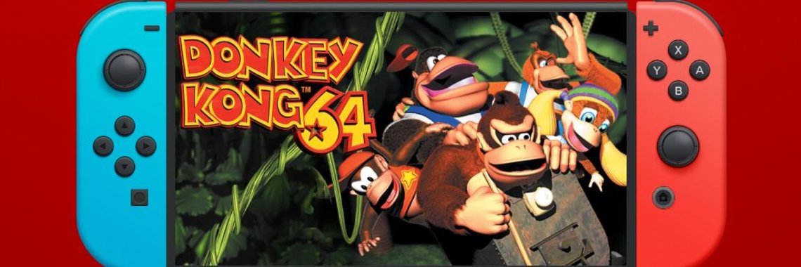 When Donkey Kong 64 FOR NSO? banner