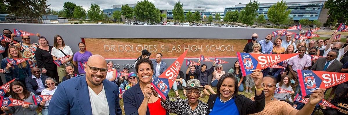 Silas High School banner