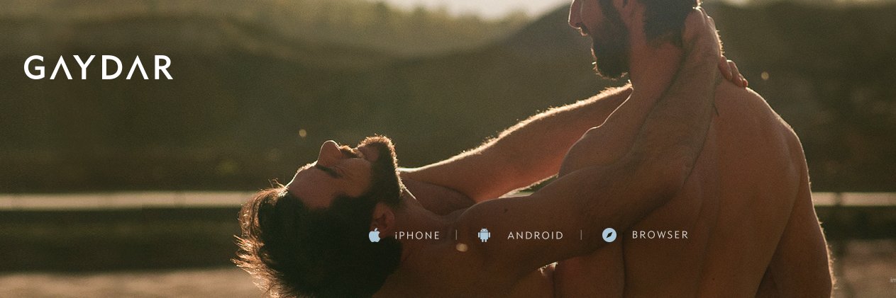 Gaydar banner