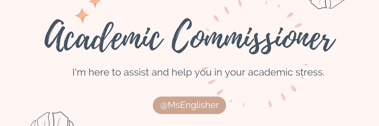 @ellipsis | Academic Commissioner | banner