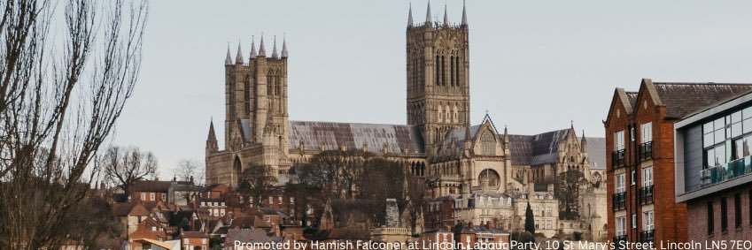Hamish Falconer MP's banner