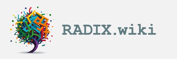 RadixWiki Profile Banner