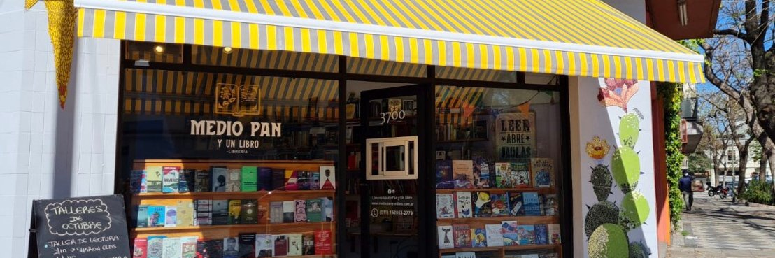 Librería Medio Pan y un Libro banner