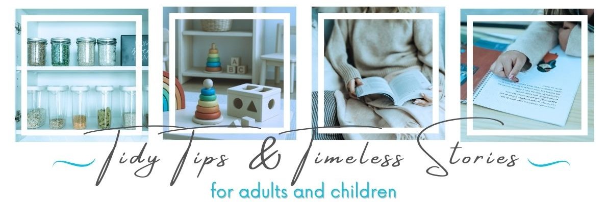 Jamie Novak Tidy Tips & Timeless Tales banner
