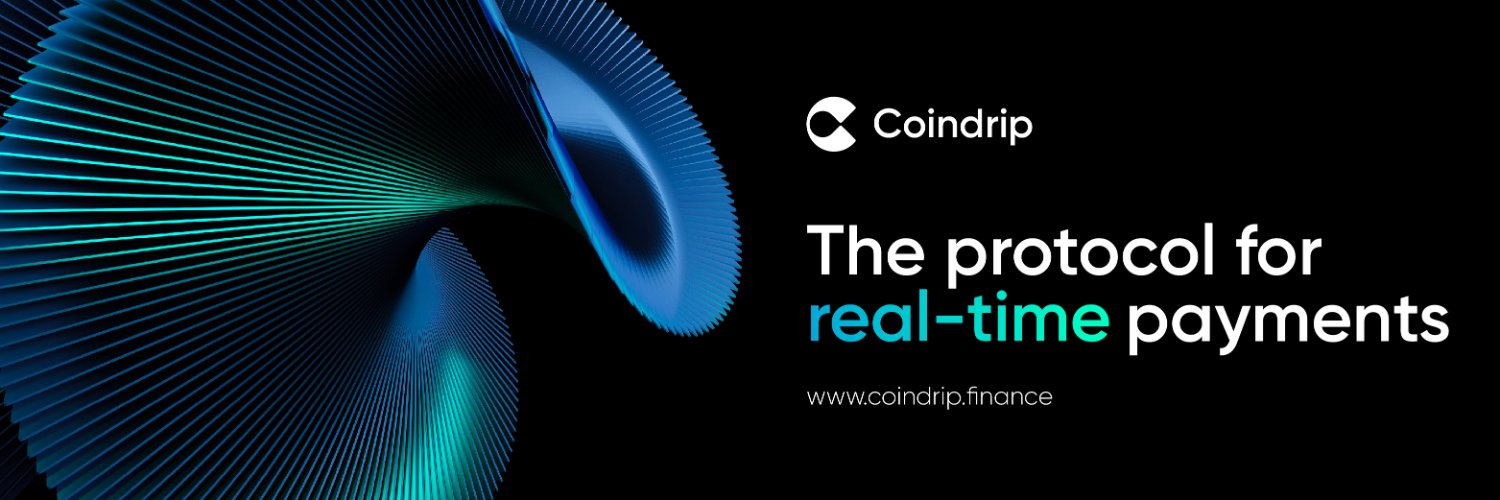 CoinDrip 💧 Profile Banner