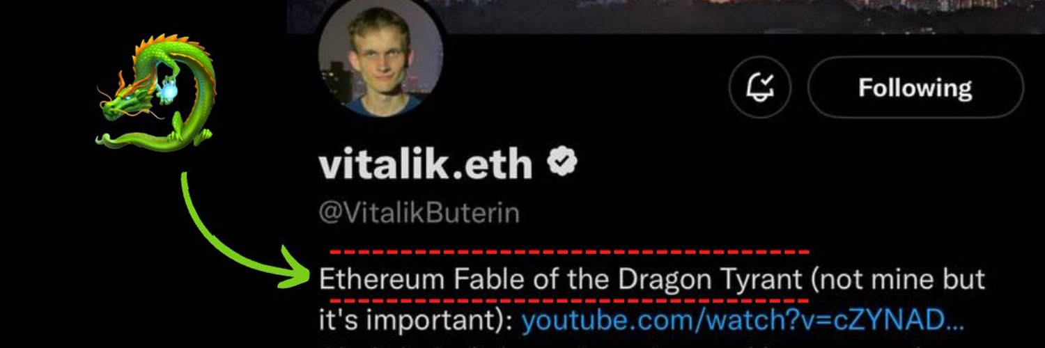 Fable Of The Dragon | $TYRANT Profile Banner