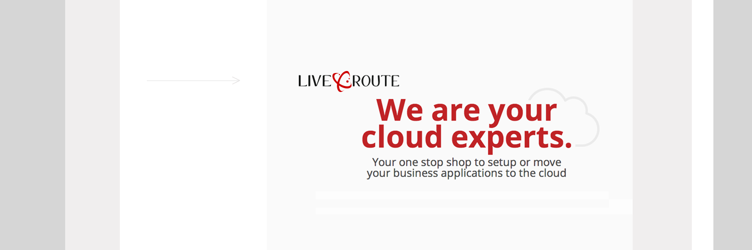 LiveRouteSaaS's profile banner image