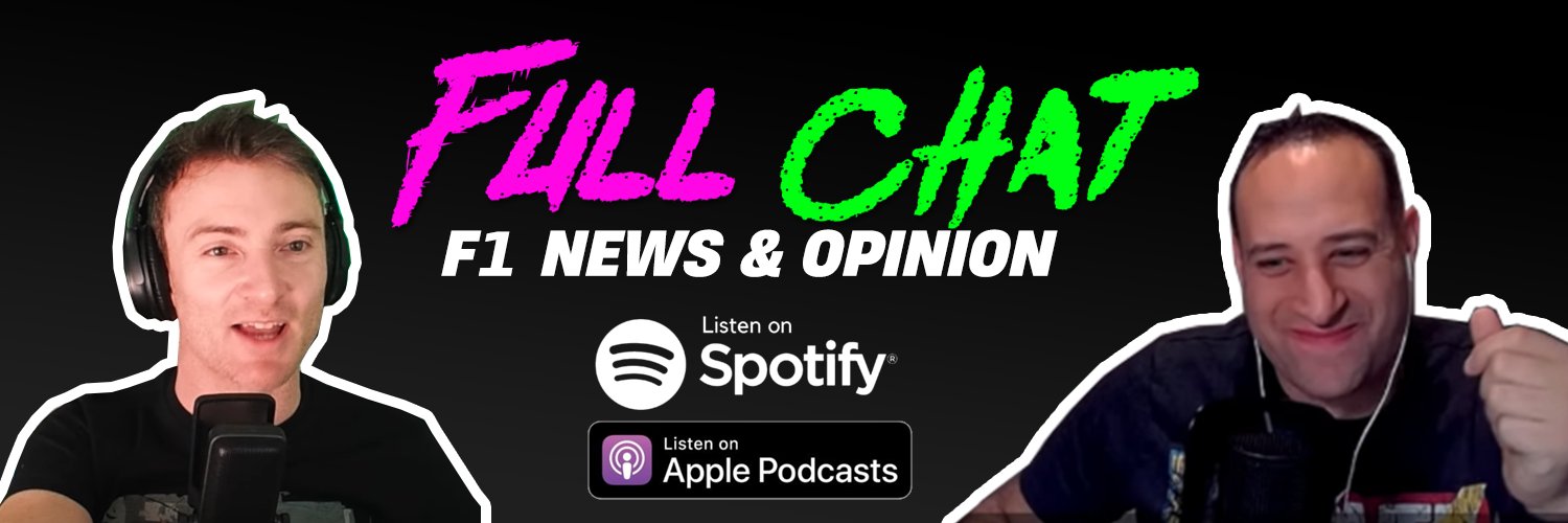 Full Chat F1 Podcast banner