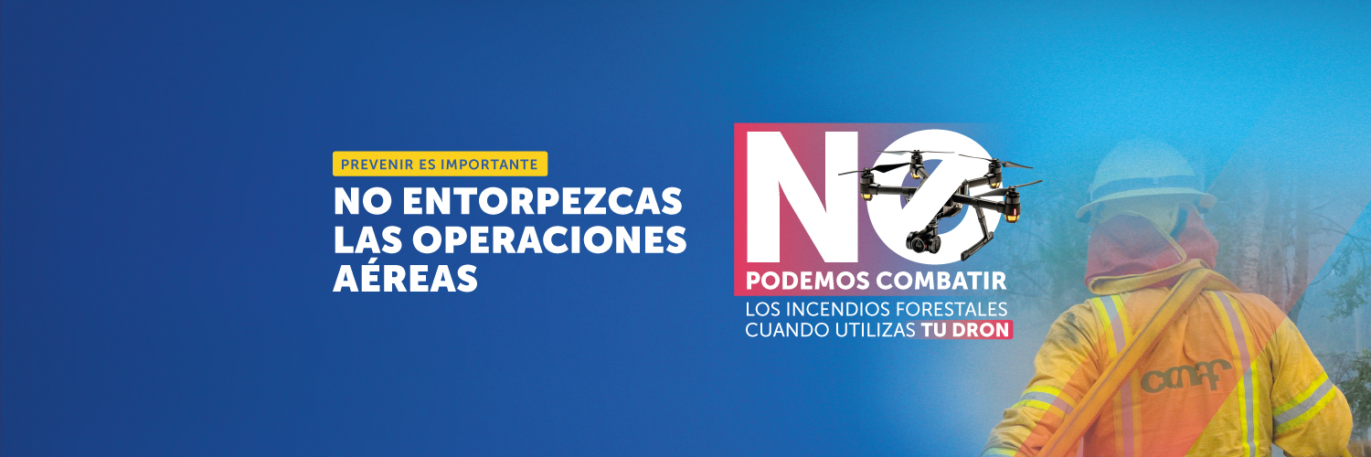 CONAF - Incendios forestales banner