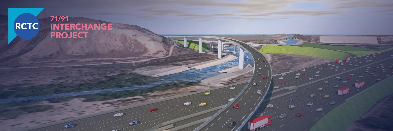 RCTC 71/91 Interchange Project's banner