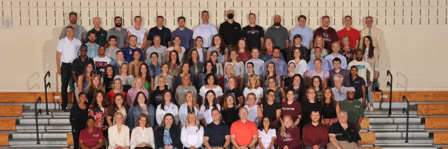 Radnor Middle School banner