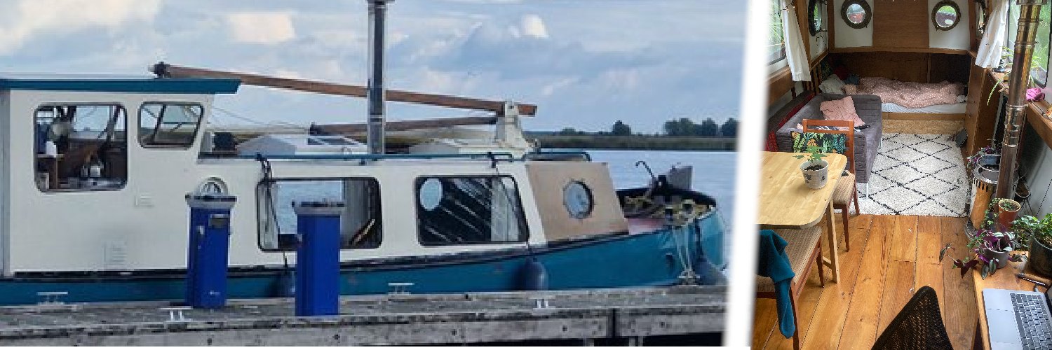 Lente ⛵ dev on a boat's banner