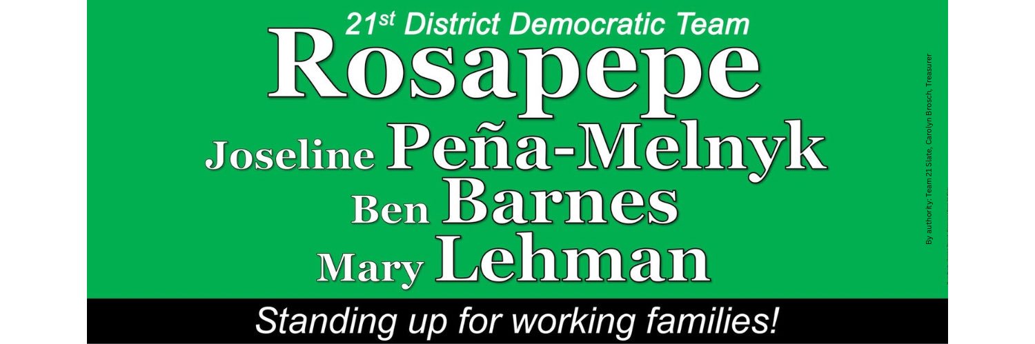 Maryland 21st District Delegation banner