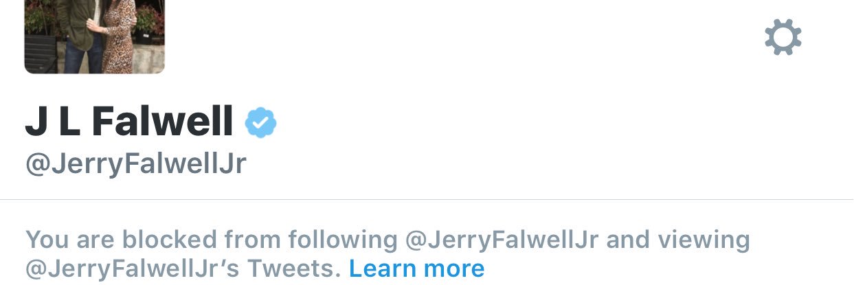 Jerryfalwell3rd's profile banner image