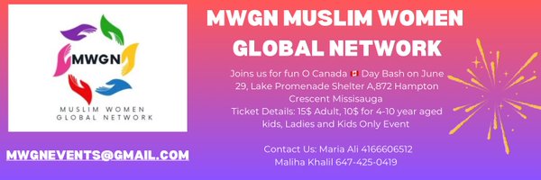 MWGN muslim women global network and MWGN mom & Me Profile Banner