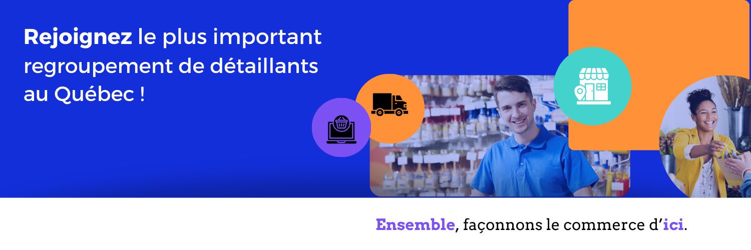 Conseil québécois du commerce de détail (CQCD) banner