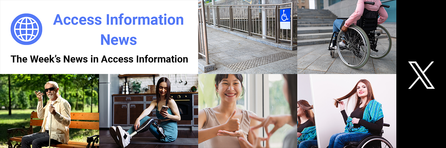 Access Information News ♿ banner