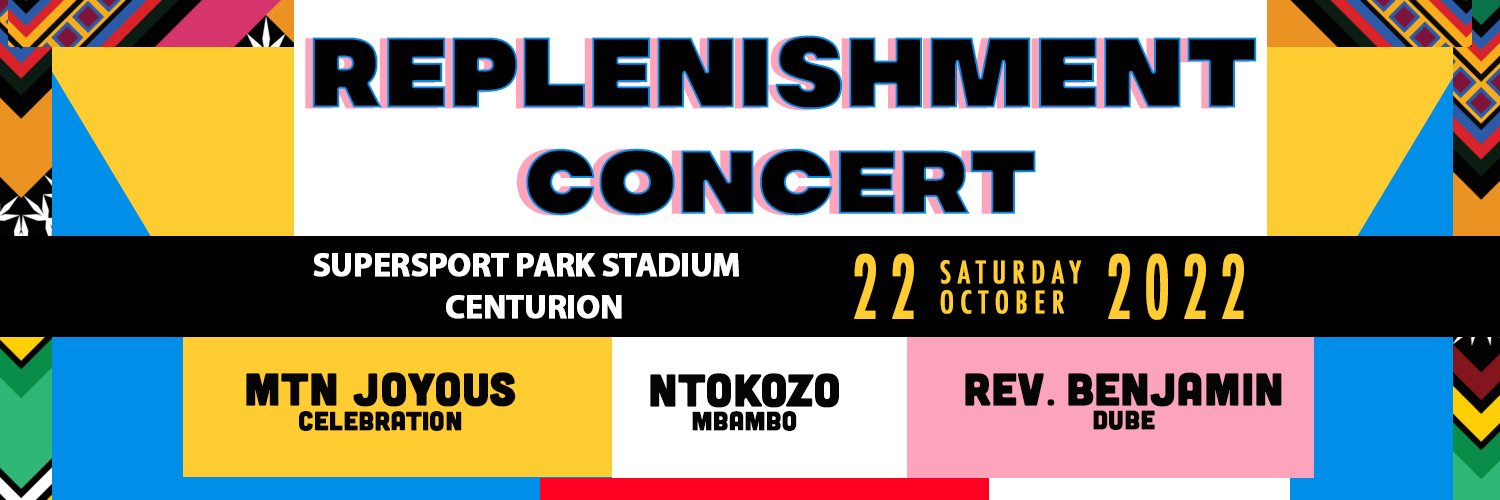 Replenishment Concert banner