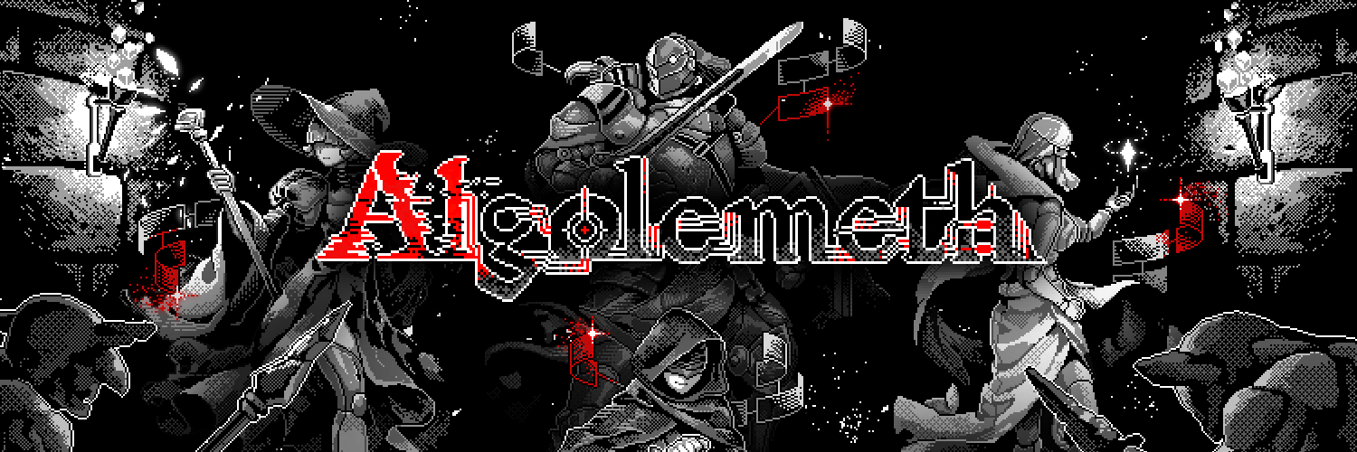 全自動ダンジョンRPG "Algolemeth"'s banner