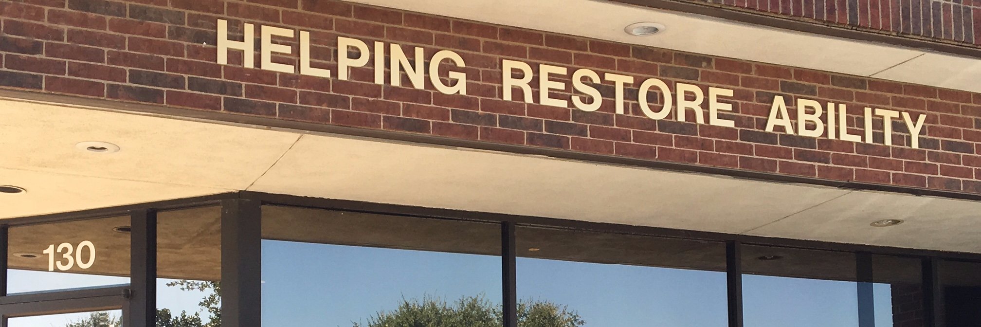 Helping Restore Ability banner