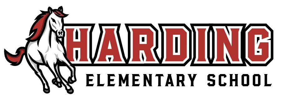 Harding Elementary School banner