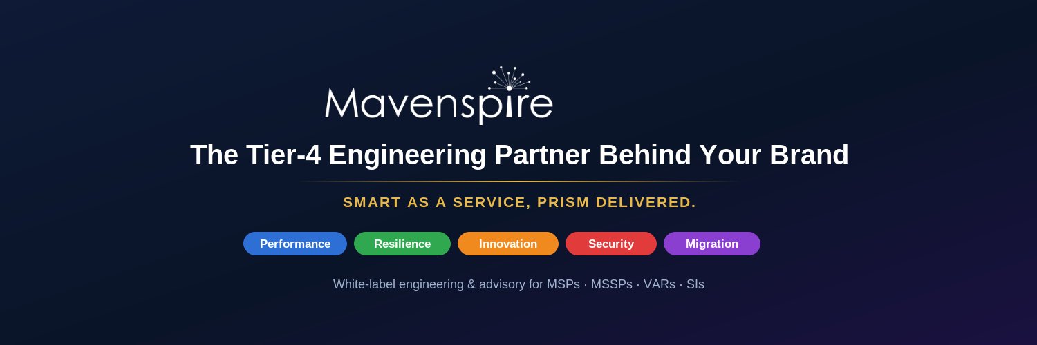 Mavenspire's profile banner image