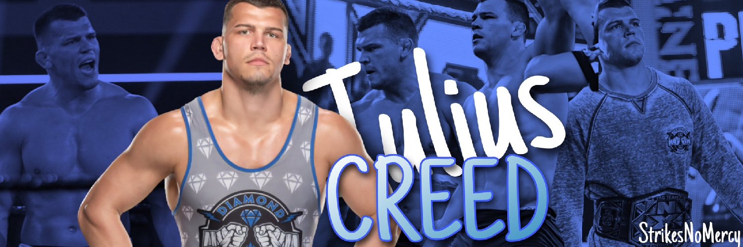 Fearless like a Lionheart. 𝜗ৎ NOT @JuliusCreedWWE banner