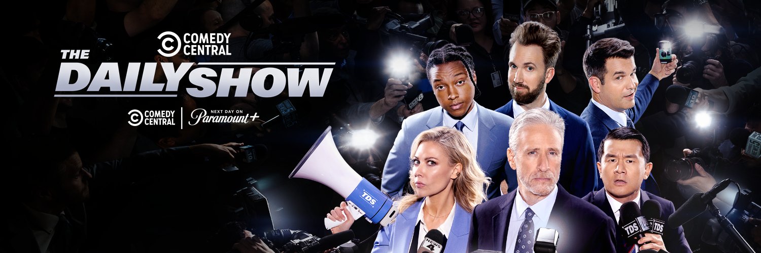 The Daily Show banner
