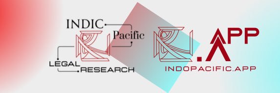 Indic Pacific Legal Research banner