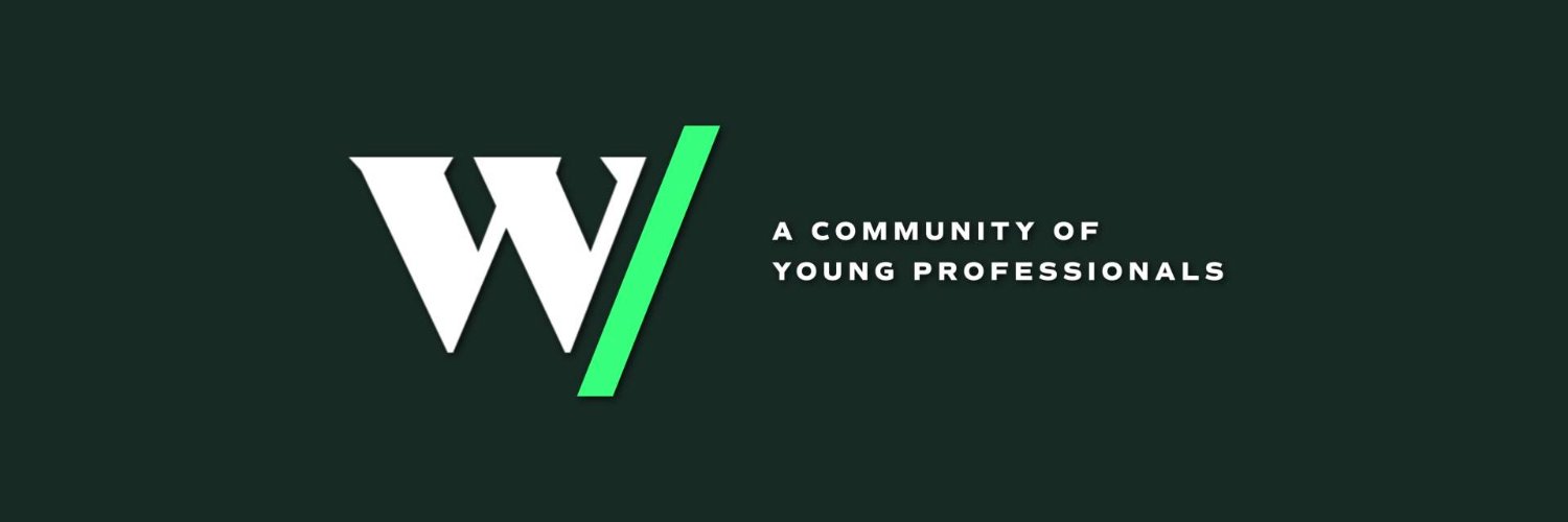 W / A Community of Young Professionals banner