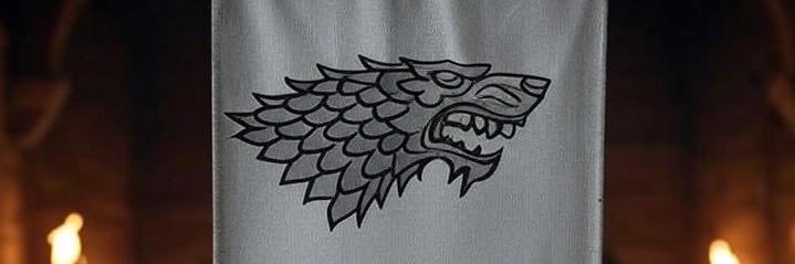 Robb Stark banner