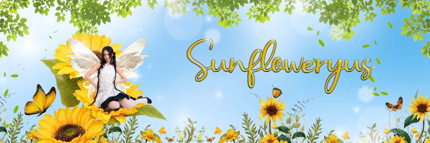 ˚˖𓍢ִ໋❀ Blooming garden, 𝒔𝒖𝒏𝒇𝒍𝒐𝒘𝒆𝒓𝒚𝒖𝒔. banner
