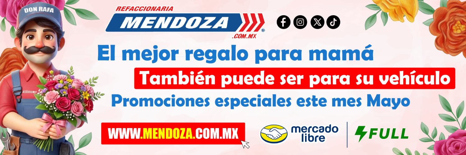 Refaccionaria Mendoza banner