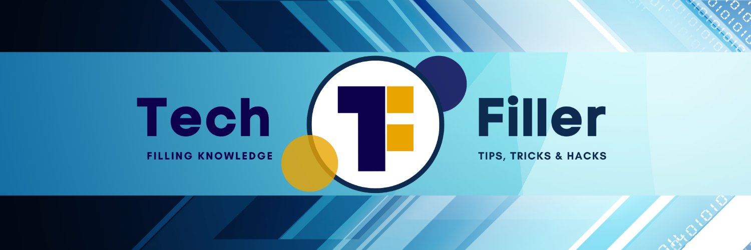 Tech Filler (@TechFiller) / Posts / X