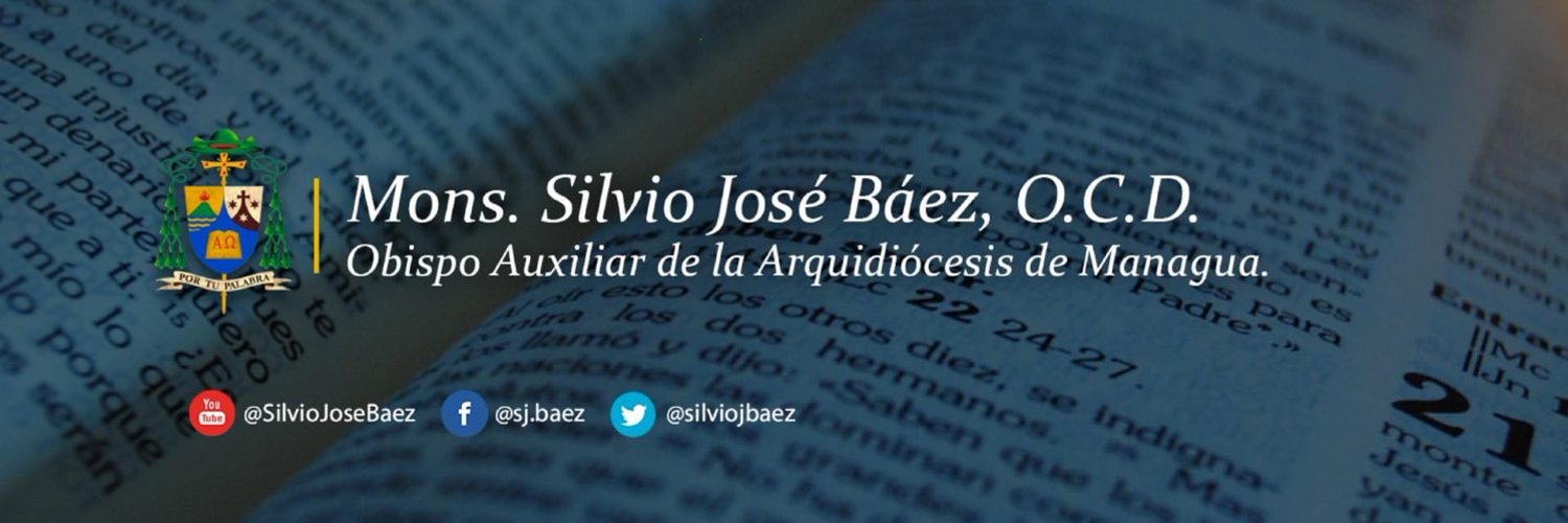 Silvio José Báez Profile Banner