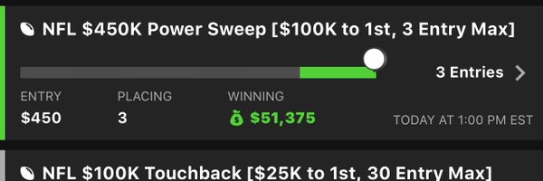 JordanVanekDFS Profile Banner