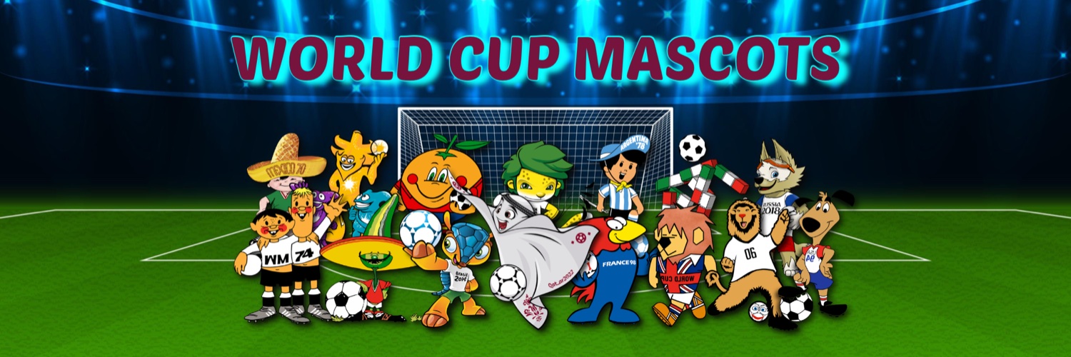 World Cup Mascots banner
