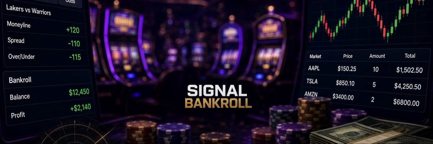 SignalBankroll's profile banner image