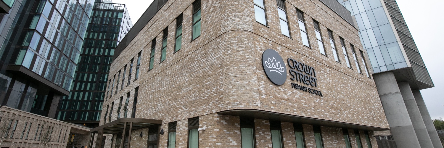 Crown Street Primary School banner