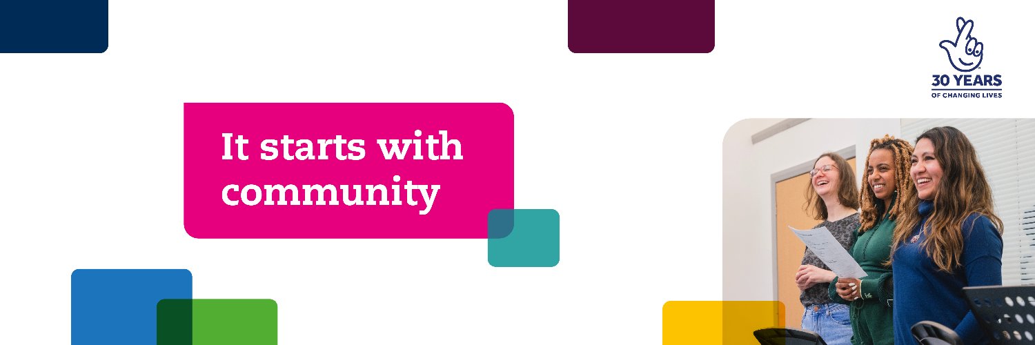 The National Lottery Community Fund's banner